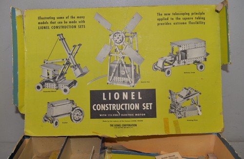 Rare 1940's Lionel Corp Set No 333 collectible building set truck train motor - Picture 2 of 7