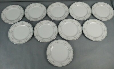 10 Vintage Mita Royal M Wellesley M120 Japan Salad Desert Plates