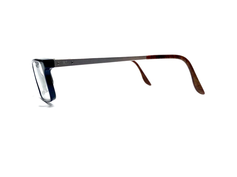 Новый Ralph Lauren черный прямоугольный очки серебряные шаблоны RL 6128 5509 53 16 145 - Изображение 3 из 4