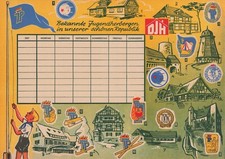 Stundenplan - DDR - Bekannte Jugendherbergen - DJH Junger Tourist FDJ Pioniere