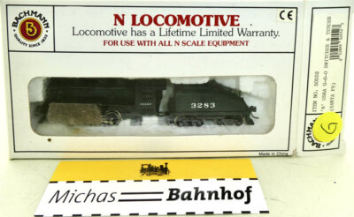 Bachmann 50552 SANTA FE USRA 0-6-0 SWITCHER & TENDER N 1:160 OVP #G GB4 å