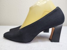 NINE WEST Women's Shoes Mesh Pump, Black Size 7.5