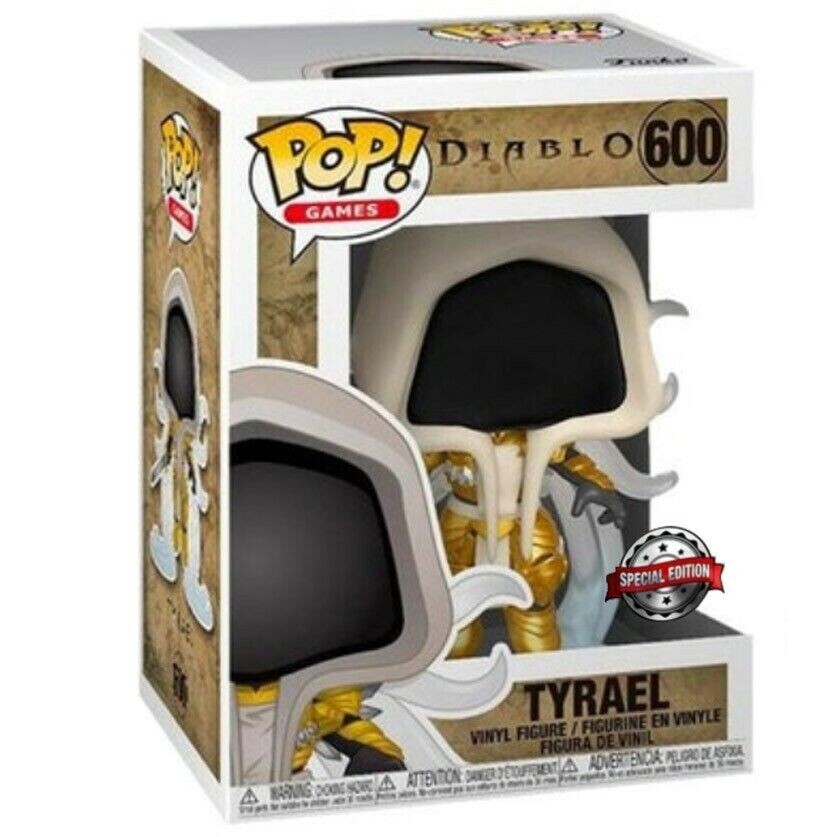 FUNKO POP GAMES DIABLO #600 TYRAEL (METALLIC) SE VAULTED VINYL