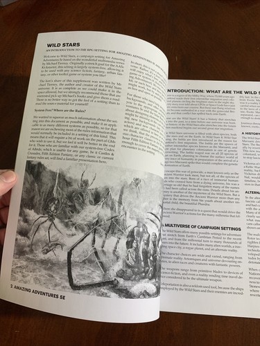 WILD STARS RPG by MICHAEL TIERNEY-Troll Lords-Amazing Adventure 5E-NM/MT - Picture 8 of 8