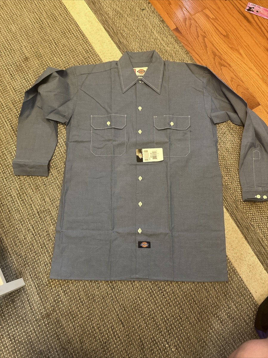 Dickies Men's New 80s Vintage Shirt With Tags Work Denim | eBay