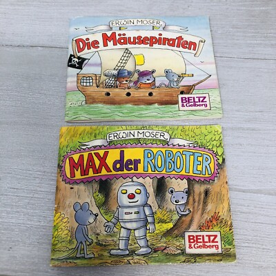 Beltz & Gelberg - Erwin Moser - Max der Roboter  -   Die Mausepiraten Book Lot