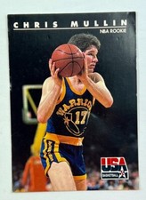 1992-93 SkyBox USA #56 Chris Mullin NBA Rookie - Dream Team - Warriors S466  C1