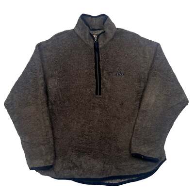 Nike ACG Vintage 90's Deep Pile Sherpa Pullover Fleece UK
