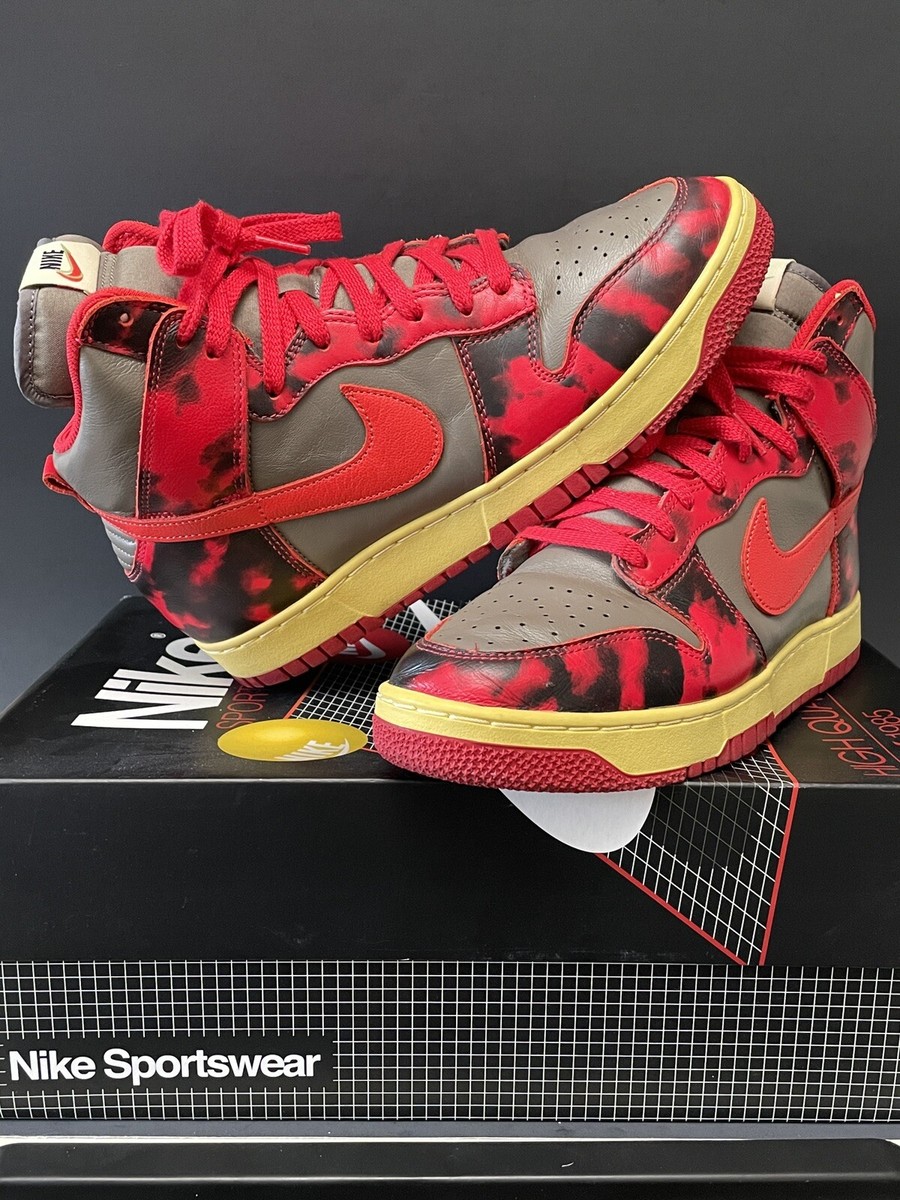 nike dunk red acid