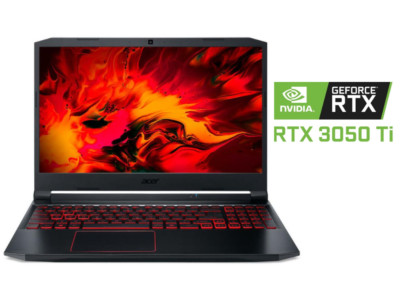 Acer Nitro 15.6'' Laptop 16GB 512GB NVIDIA GeForce RTX3050 Refurbished