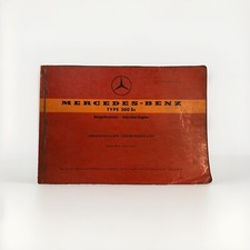 Mercedes 300-sc 1956-1957 Oem Parts List Catalog Assembly Manual Numbers Guide