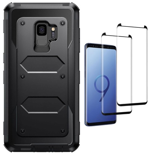 Für Samsung Galaxy S9 / S9 Plus Hülle Stoßfest Robust Handyhülle / Hartglas - Bild 64 von 64