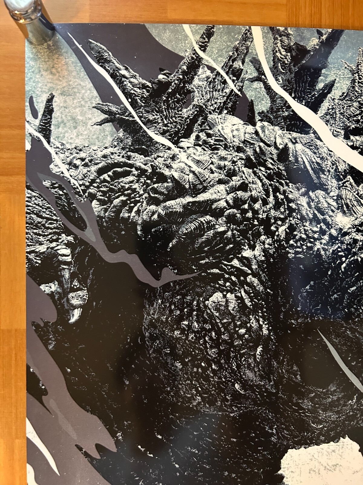 Godzilla Minus One 2023 Movie Japan Original Premium printing Poster Ver_D 20x28