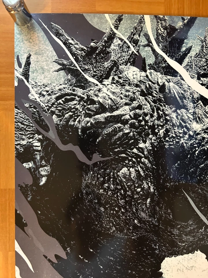 Póster Godzilla Minus One 2023 Película Japón Original Impresión Premium Ver_D 20x28 Foto 2 de 4