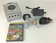 Nintendo GameCube DOL-101 Console Bundle TESTED Complete Namco Games Controller