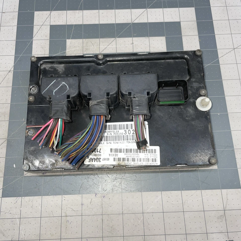 Jeep Commander Grand Cherokee 2008 módulo de control del motor computadora ECU ECM EBX Foto 3 de 4