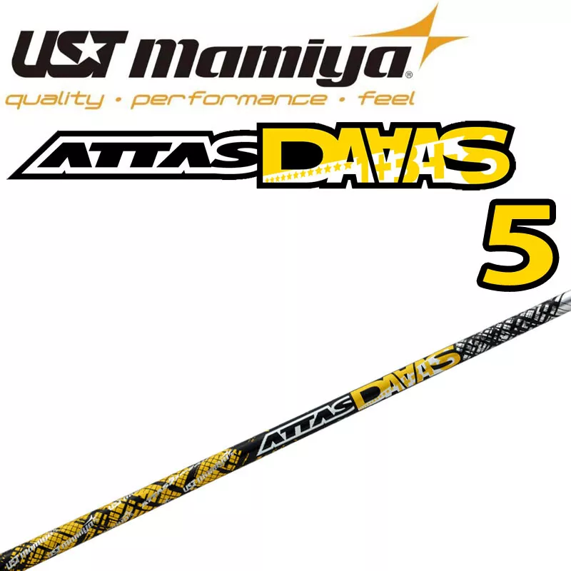 UST Mamiya Golf Japan ATTAS DAAAS 5 Graphite Shaft For Driver & Fairway Wood