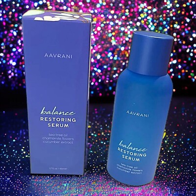 Aavrani Balance Restoring SERUM 1.7 fl oz/50 mL MSRP $60 Brand New In Box
