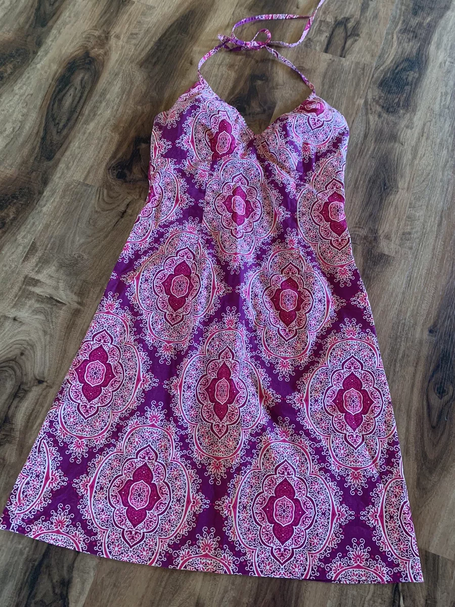 H and top m purple dress