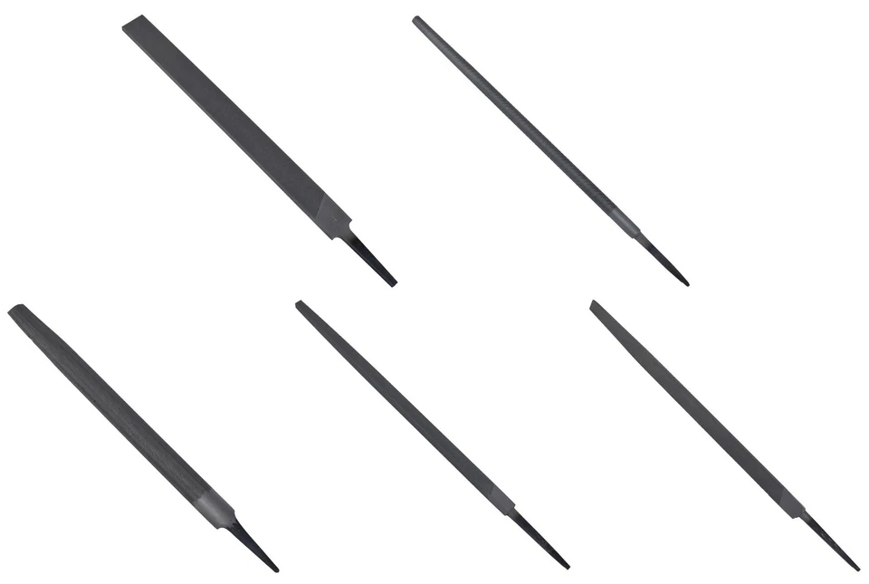 Engineers Metal Hand Files Round 3 Square (Triangular) Smooth Second Bastard - Image 4 of 4