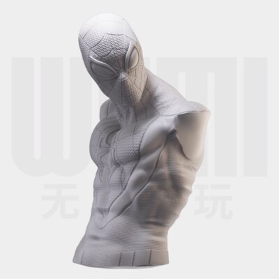 1/10 resin bust figure model Bust of Spider Man unassembled unpainted