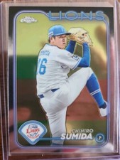 2024 Topps NPB Chrome Chihiro Sumida Saitama Seibu Lions