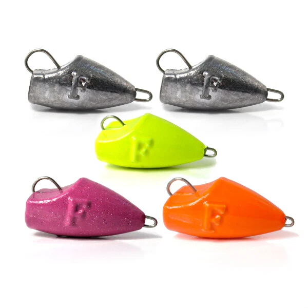 FANATIK Cheburashka testa di pesce testa jig piombo Chebu Cheburashka piombo da pesca 3-50 g