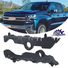 Front Bumper Cover Support Brackets For 2019-2022 Chevy Silverado 1500 Pair Side