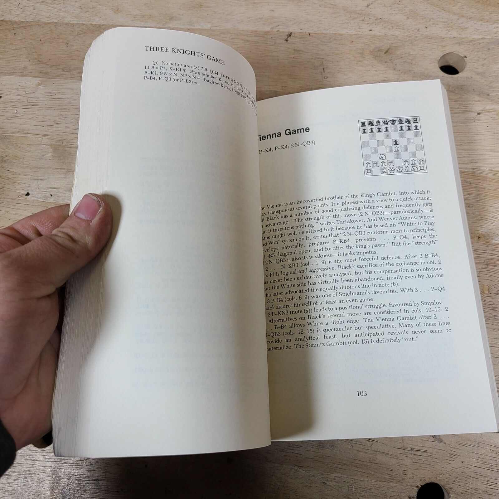 Modern Chess Openings by Walter Korn (1982). 12th Edition.