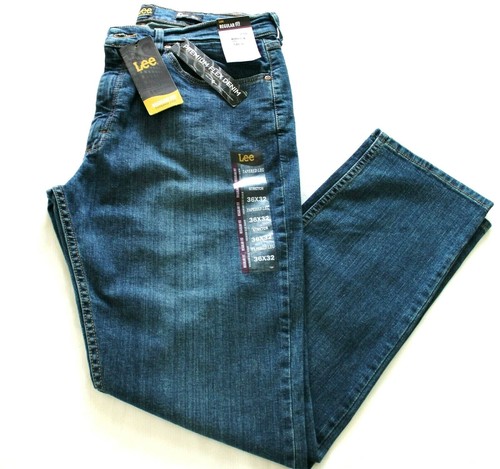 Regular Fit Tapered Leg Jeans 