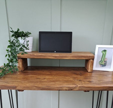Monitor Stand | Wooden Riser | Monitor Riser | Desk Accessories | Monitor Shelf