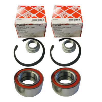 2x FEBI BILSTEIN Wheel Rear For BMW 3-ER E36 E46 Coupe Compact Cabriolet