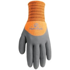 Wells Lamont Winter-Lined Nitrile Work Gloves for Men-Large - 555L