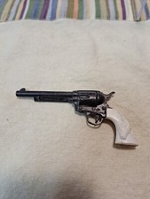Marx Six Shooter Metal And Plastic Toy Cap Gun.