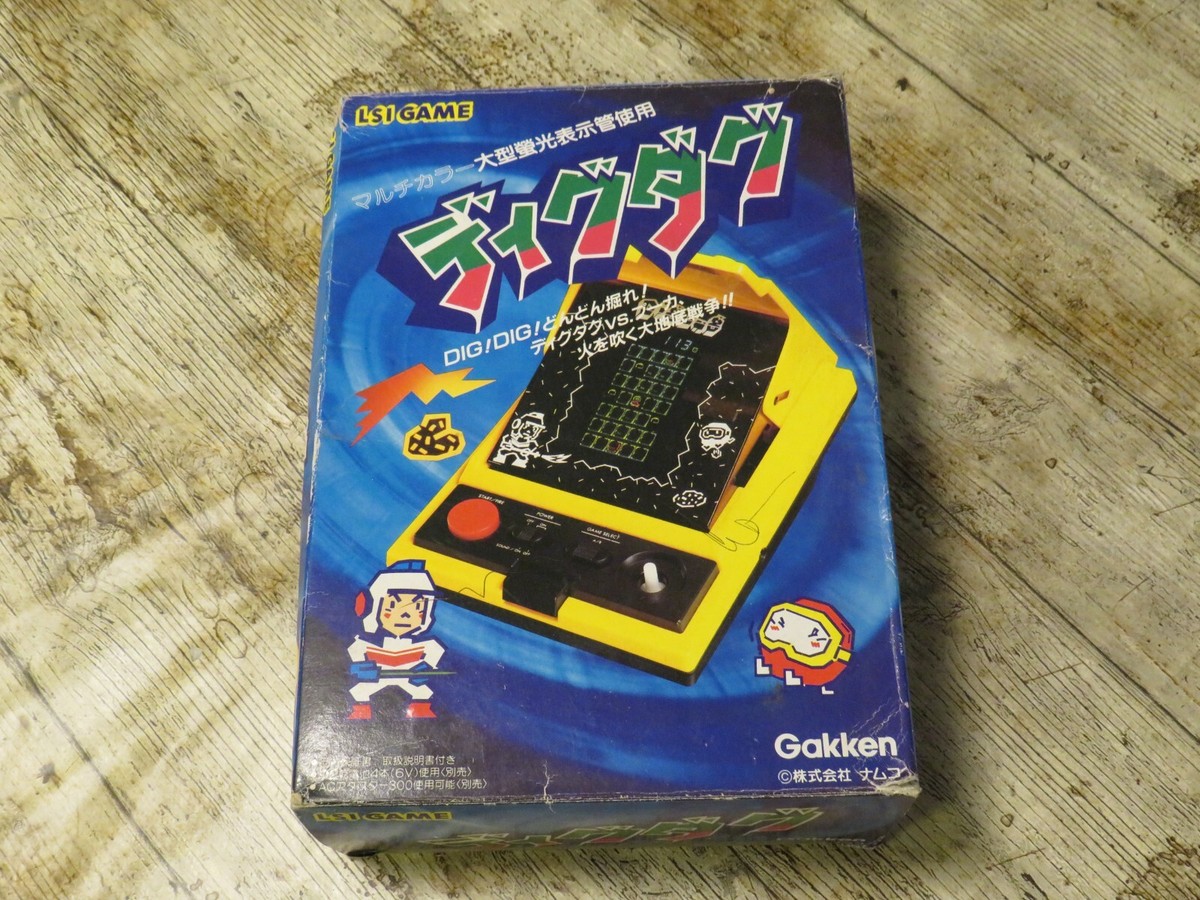 Gakken ディグダグ LSI GAME Gakken Namco DigDug Vintage lsi Game