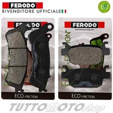Pastiglie HONDA SH 300 i Sport 2007 2008 2009 / Ant. Post. Organiche FERODO