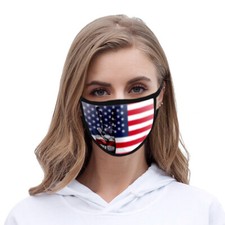 American Flag Victory FACE MASK Reusable Washable Unisex Face Cover USA Seller