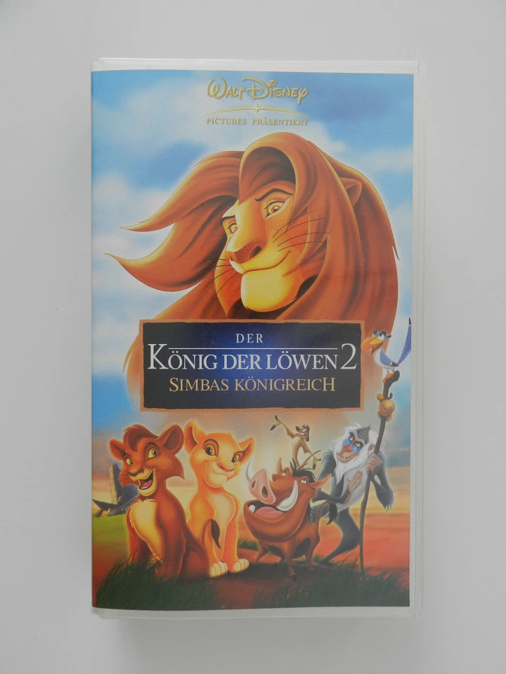 VHS Video Kassette Der König der Löwen 2 Simbas Königreich Walt Disney - Bild 1 von 1