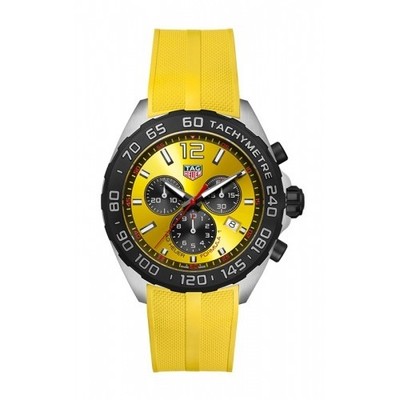 New TAG Heuer Formula 1  CAZ101AM.FT8054 Yellow Men's Quartz Chronograph Watch