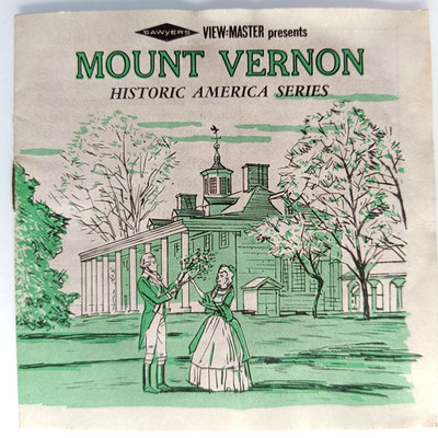 VIEW-MASTER BOOKLET   MOUNT VERNON   Heft, Historic America Series, USA, A812-E