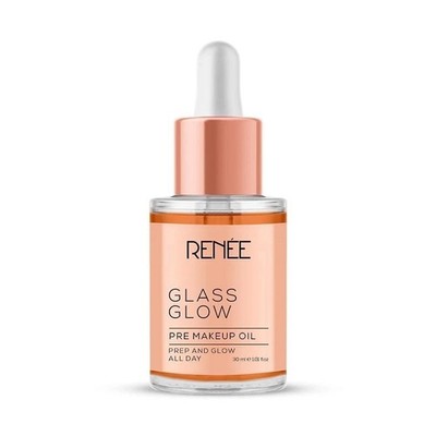 RENEE Glass Glow Pre Make-Up Oil Primer 30ml | Hydrating & Radiant Finish