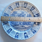 Alfred Meakin Staffordshire England Red "God Bless Our House" Zodiac Signs 1982 — photo 2