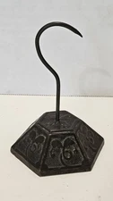 Vintage Cast Iron Receipt Spike Hook/Paper Weight Eastlake Style