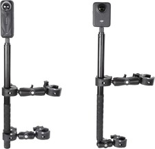 Motorcycle Mount Kit for Insta360 One X5 X4 X3 X2 RS with Selfie Stick