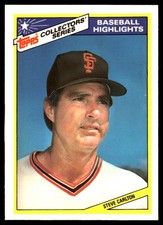 Steve Carlton 1987 Topps Woolworth Baseball Highlights #1 Giants MLB READ