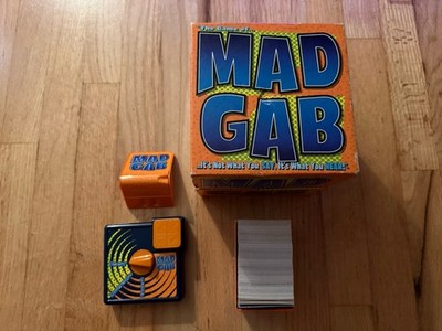 Vintage Mad Gab Game Patch Products 1995 Party Game Words Humor