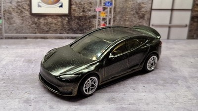 Hot Wheels Tesla Model S Plaid Custom Real Rider Tuning Umbau 