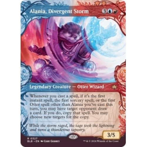 ALANIA, DIVERGENT STORM (SHOWCASE) X4 Bloomburrow BLB Magic MTG