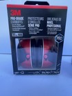 SET OF THREE  3M Pro-Grade Black/Red  30dB Noise-Reducing Earmuffs — photo 2