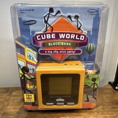 Cube World -Block Bash -Radica -New - 2007 Sealed Handheld